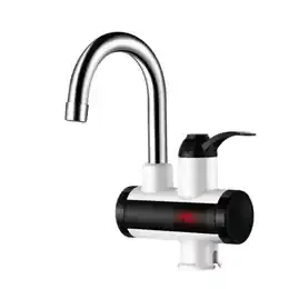 Factory Price 3S Stainless Steel Instant Electric Water Heater LED Temperature Display Plastic RV Compatible Kitchen Tap Faucet product image