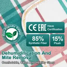 110/220V Electric Blanket Thicker Heaters Home Bed Sheet Thermal Mat 3 Size Winter Home Thermostat Double Body Warmer Pads product image
