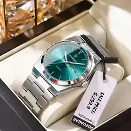 POEDAGAR Luxury Men's Watches Waterproof Luminous Date Week Men Watch Stainless Steel Casual Fashion Quartz Man Wristwatch Reloj product image