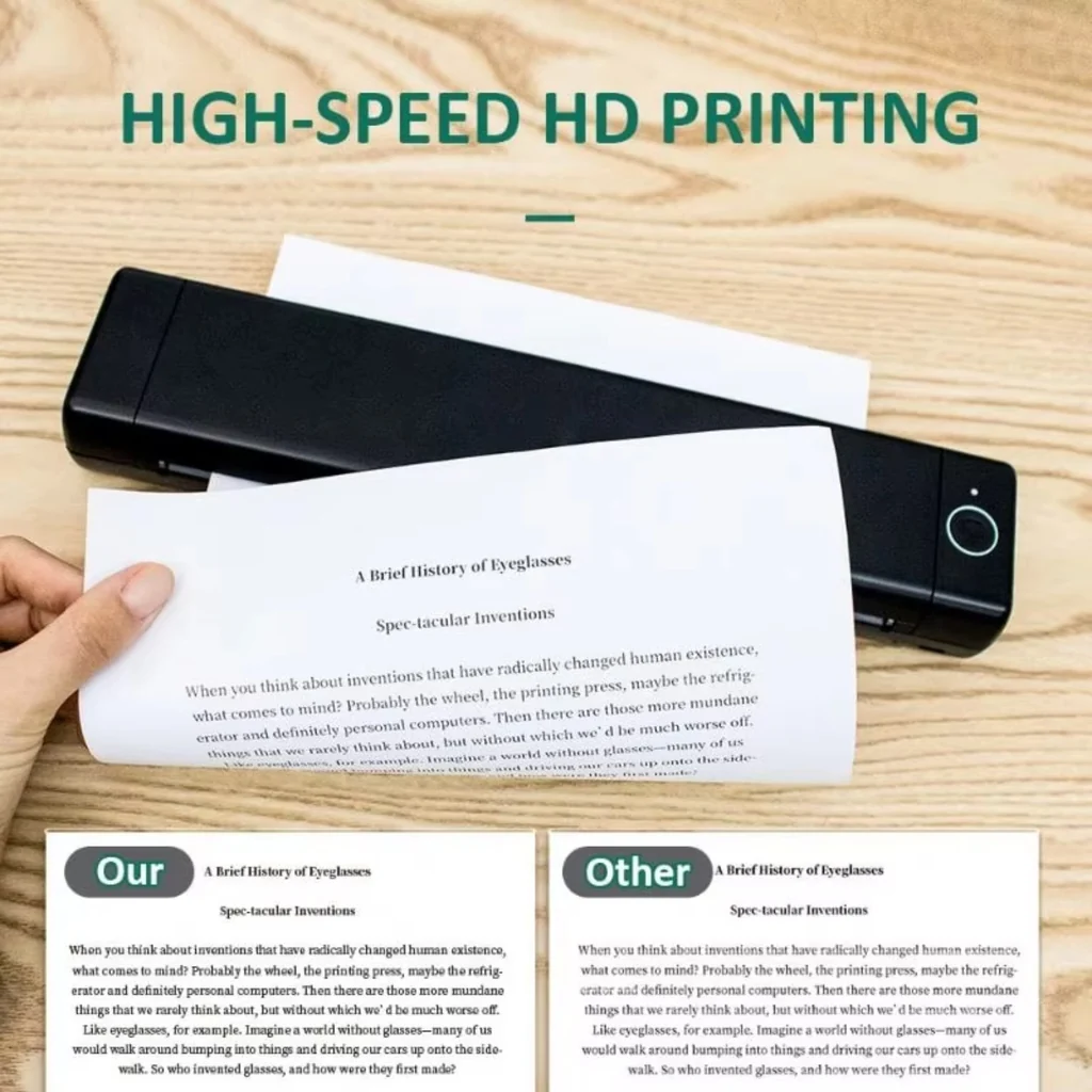 Phomemo M08F Mini A4 Portable Printer • Wireless & Inkless product image