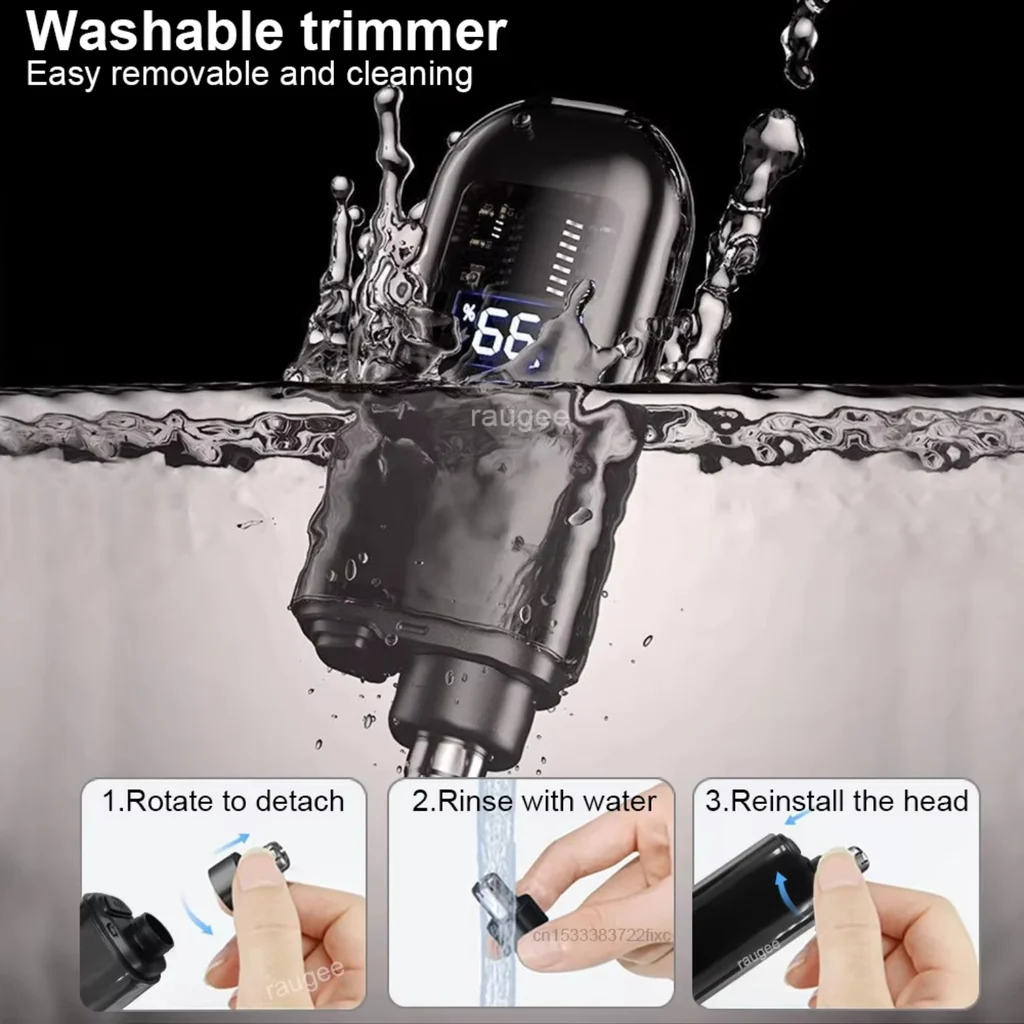 USB Rechargeable Nose & Ear Hair Trimmer product image