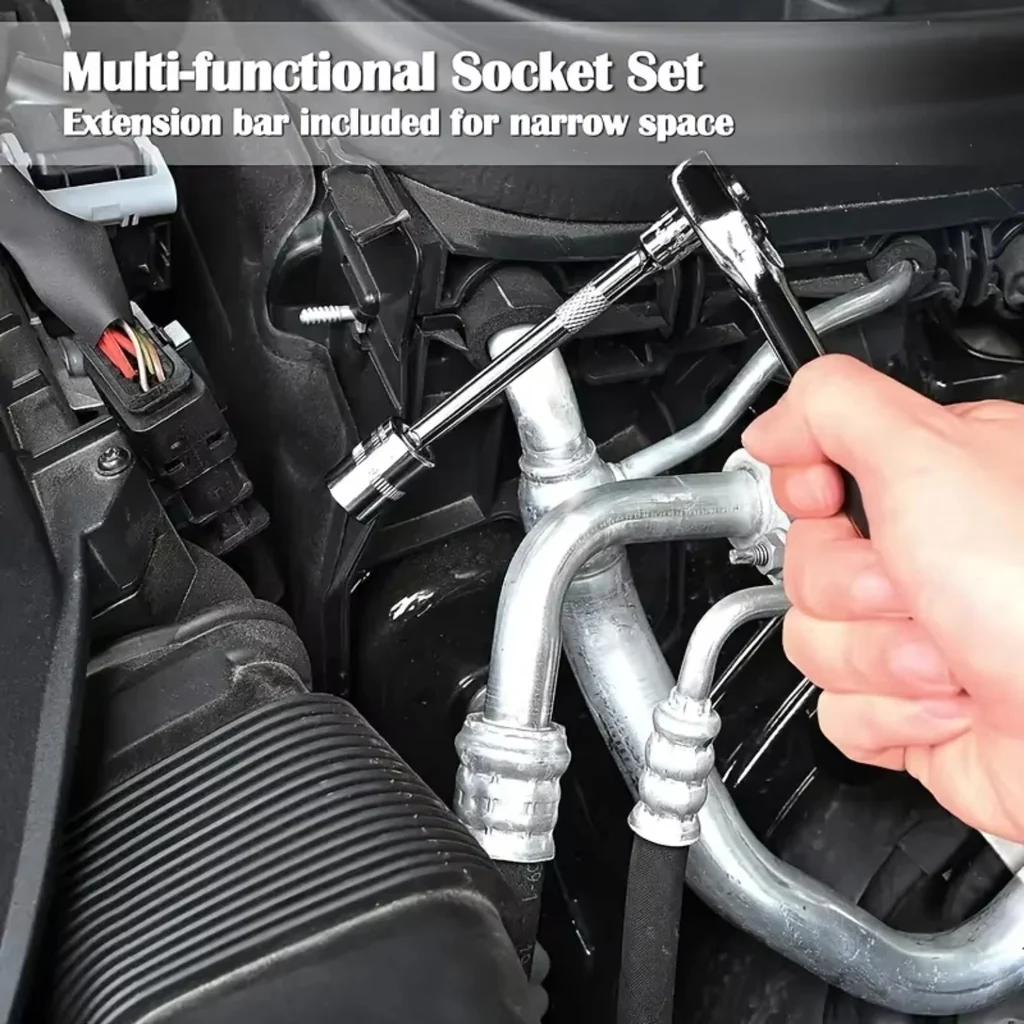 46Pcs Family Tools 1/4 Mechanic Tool Set product image