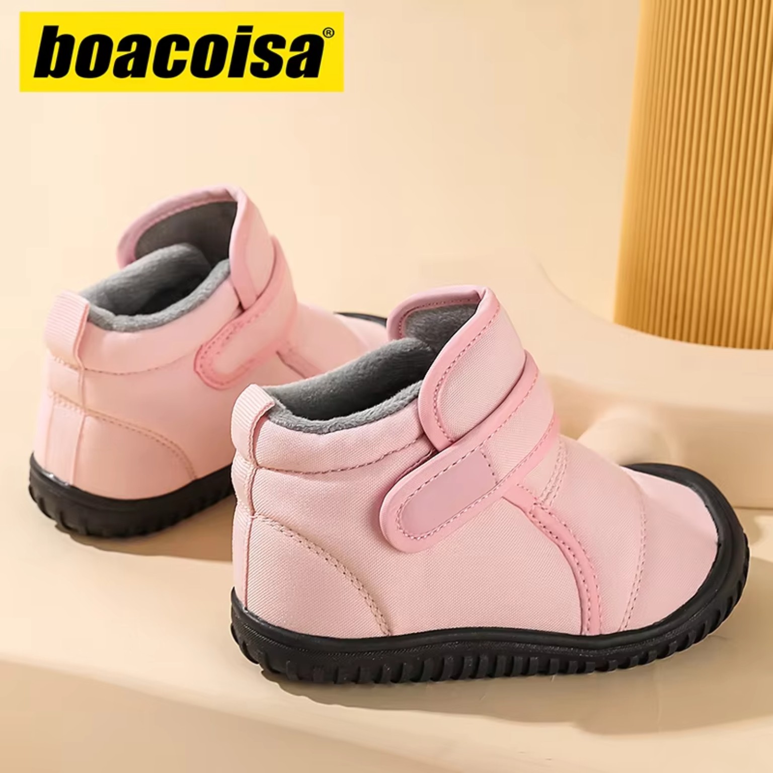 Kids Winter Snow Short Boots