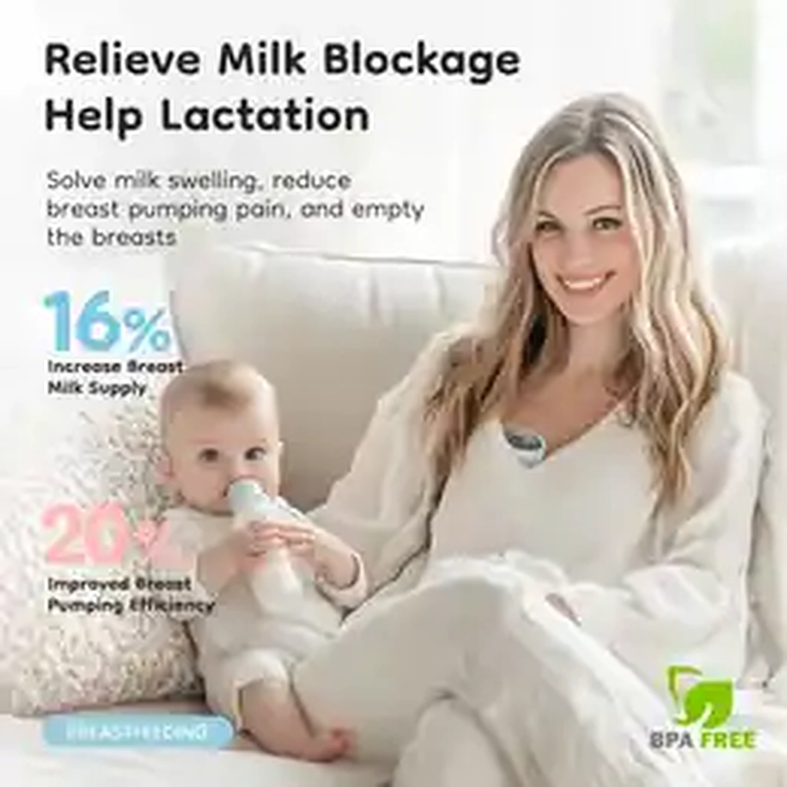 Wearable Electric Breast Pump – Hands-Free Portable product image