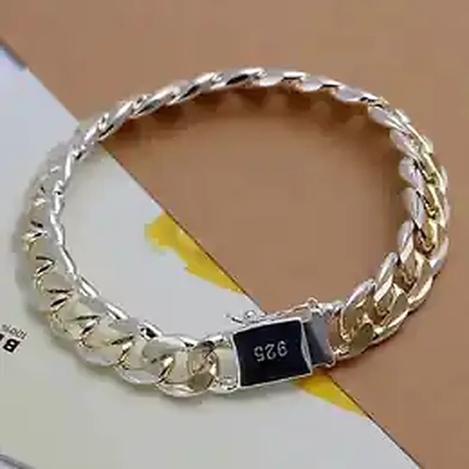 925 Sterling Silver Noble Chain Bracelet product image