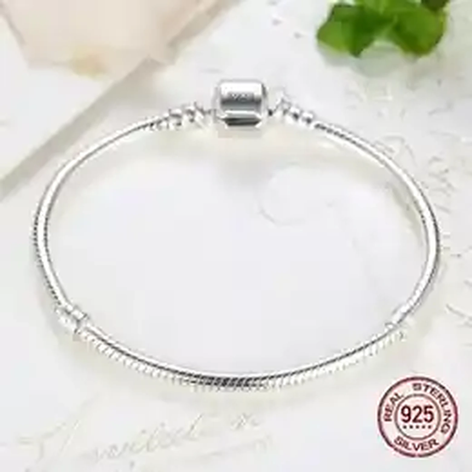 925 Sterling Silver Snake Chain Bracelet product image