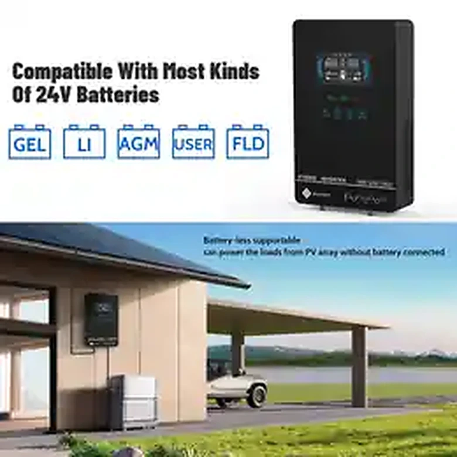 SUMRY HGX Series 4000W 24V Hybrid Solar Inverter product image
