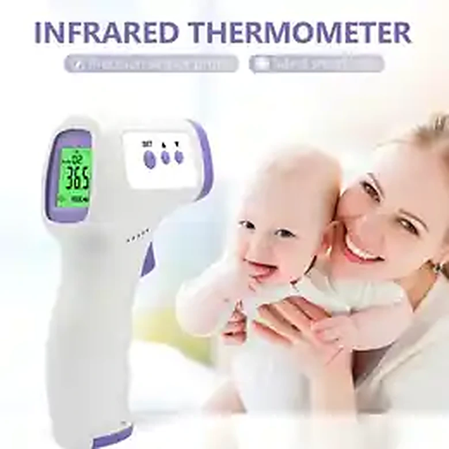 Digital Infrared Thermometer & Finger Pulse Oximeter product image