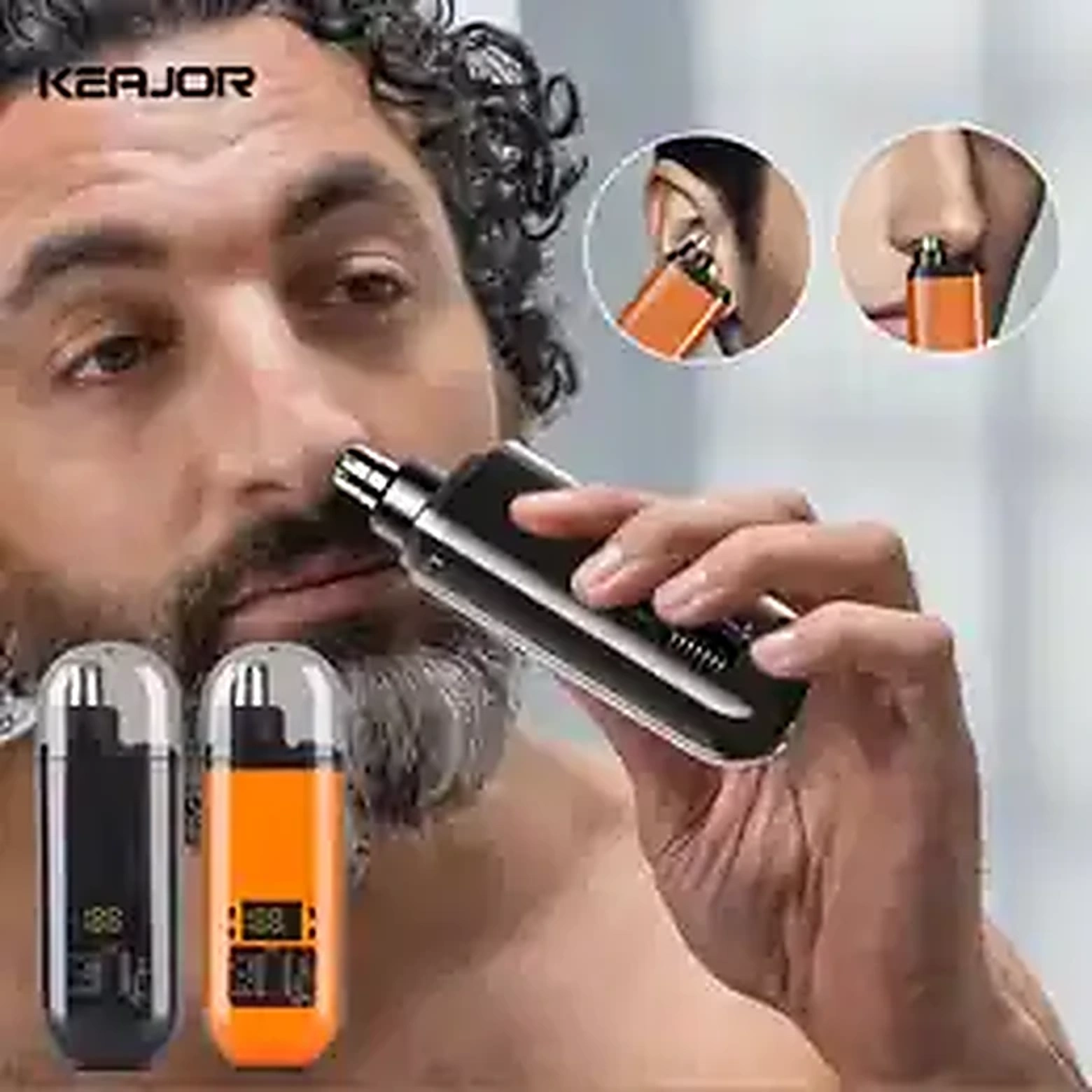 USB Rechargeable Nose & Ear Hair Trimmer product image