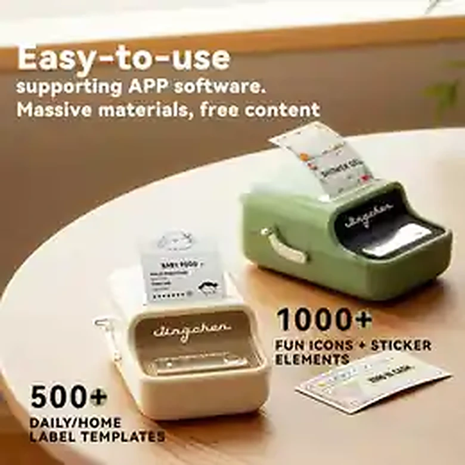 NIIMBOT B21/B1 Portable Thermal Label Printer • Bluetooth product image