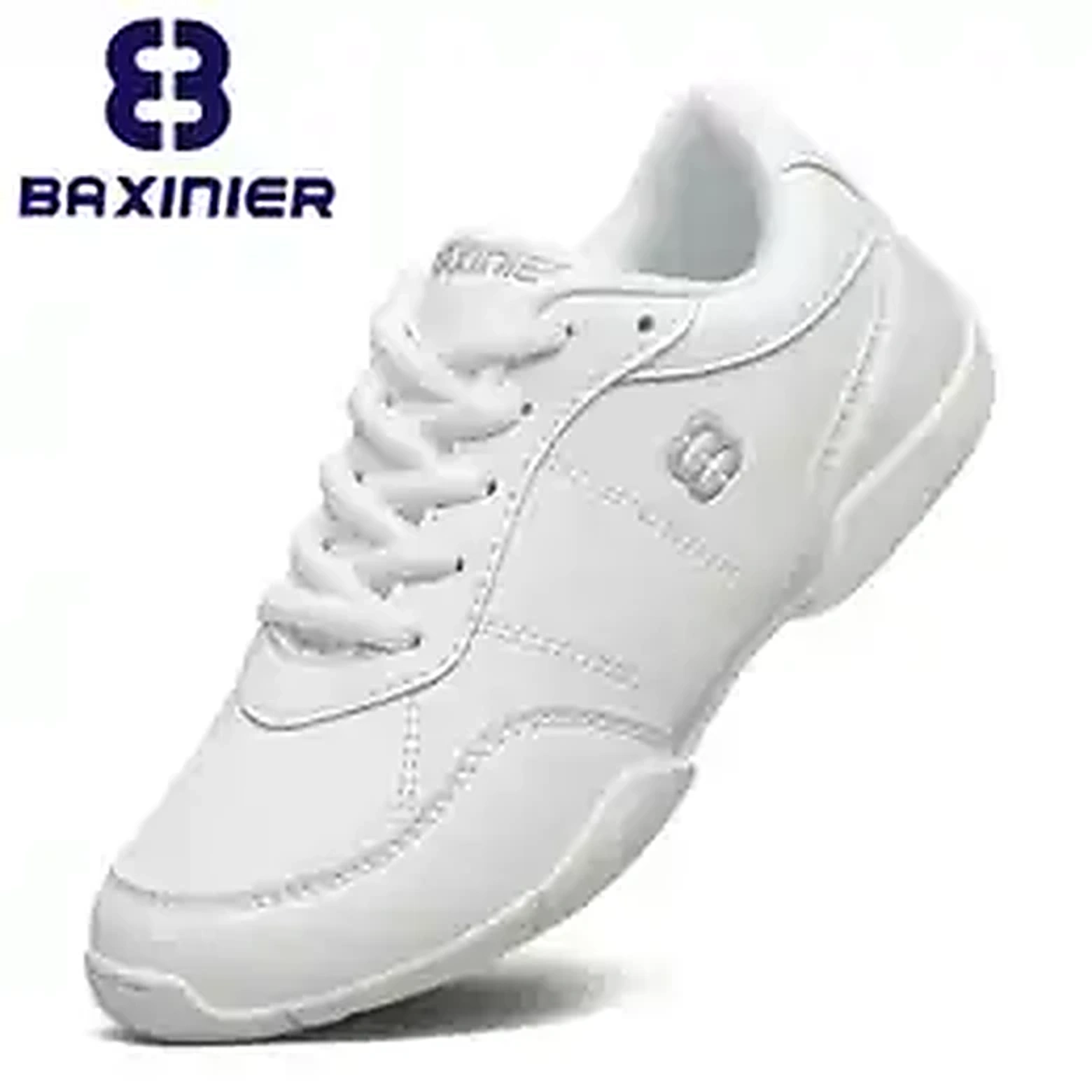 Girls White Cheerleading Shoes