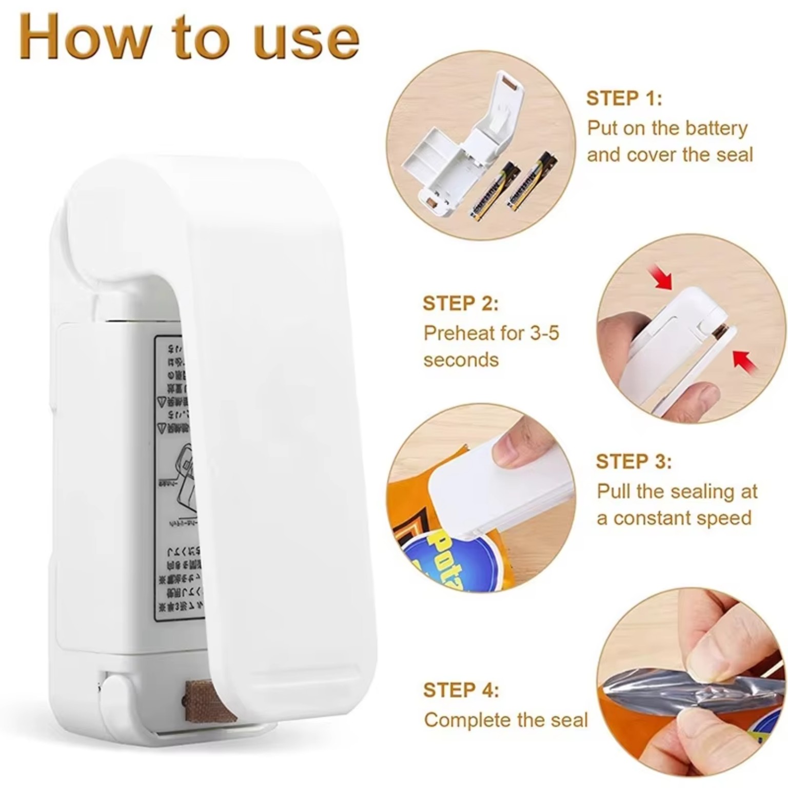 Mini Heat Bag Sealing Machine product image