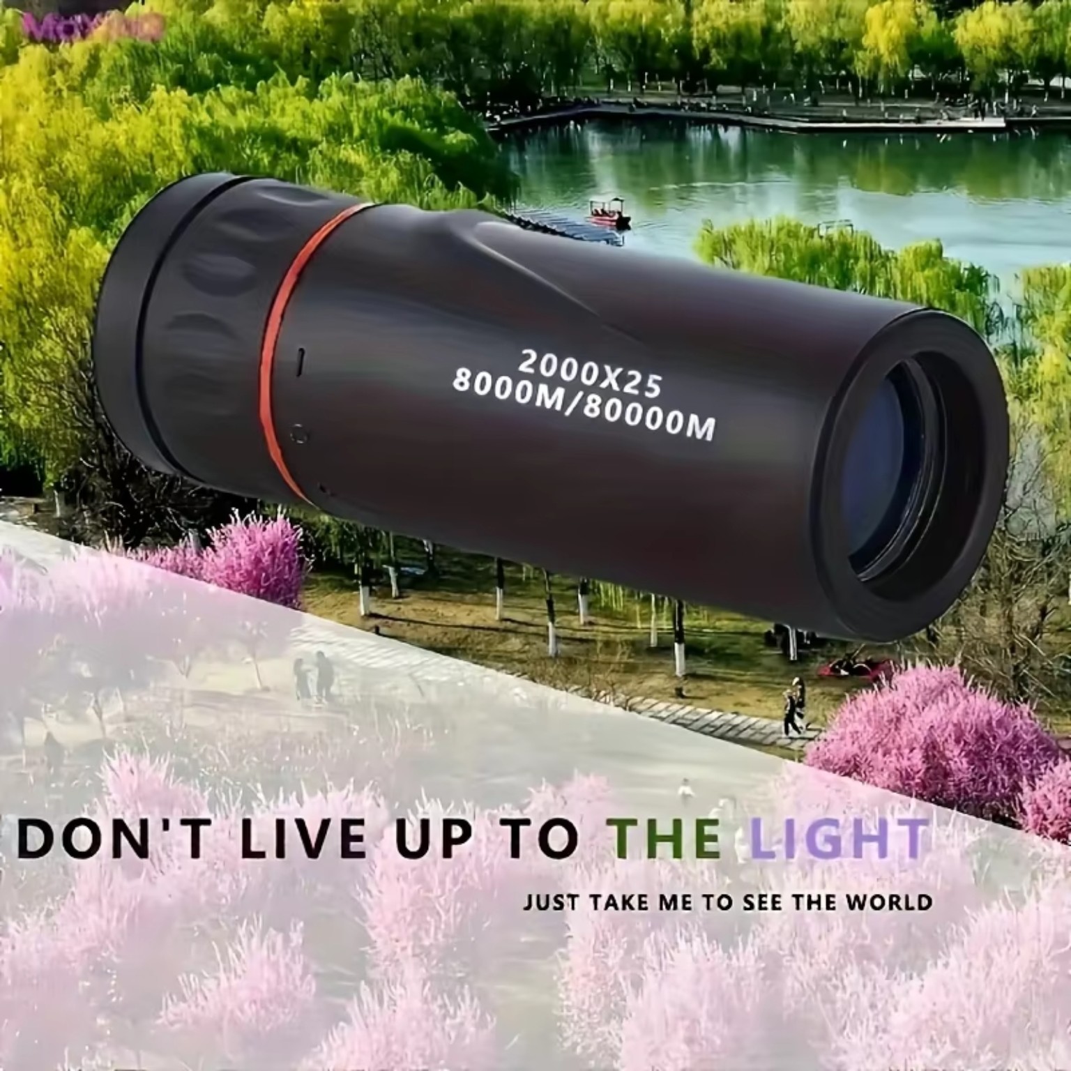 2000X25 HD Compact Monocular Telescope product image