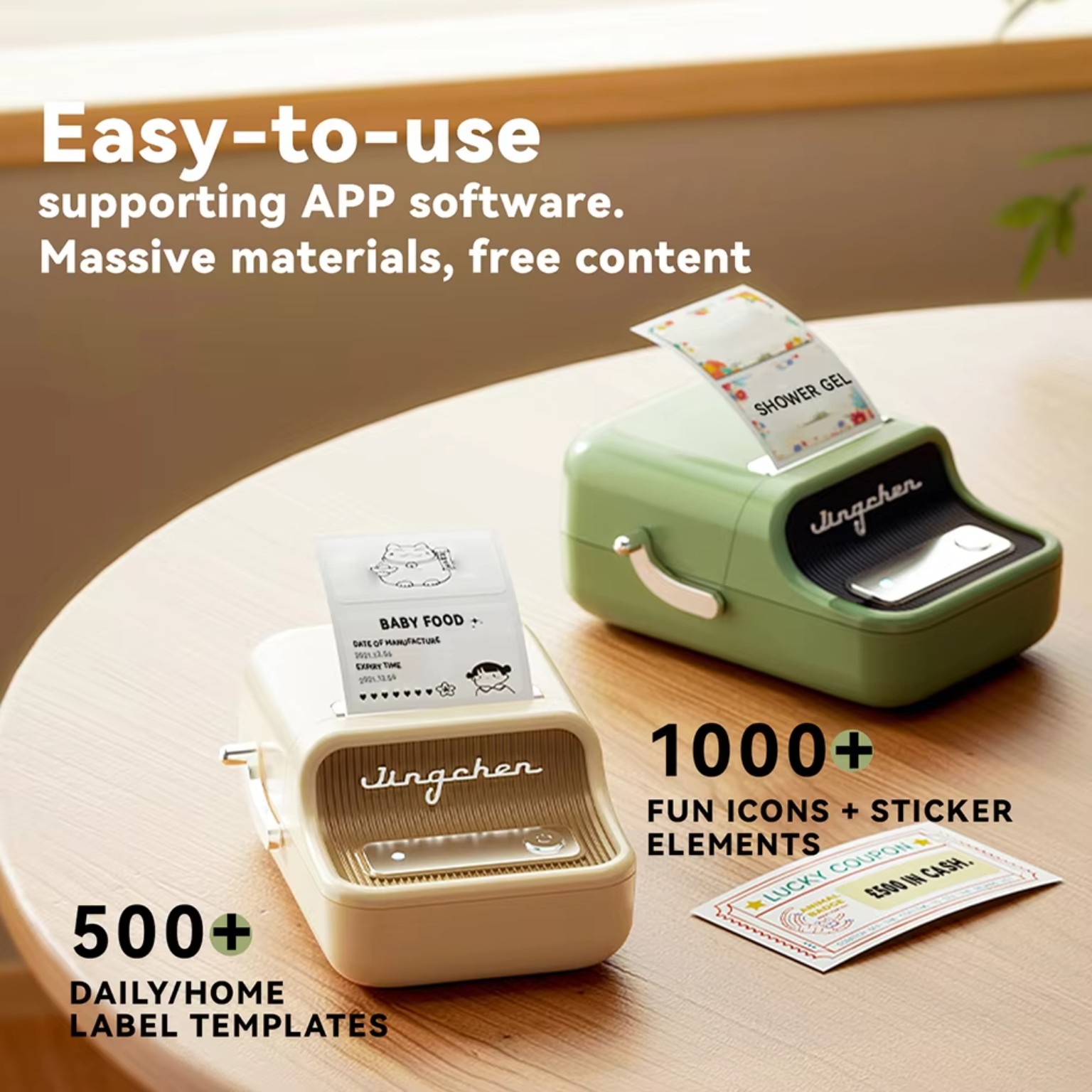 NIIMBOT B21/B1 Portable Thermal Label Printer • Bluetooth product image