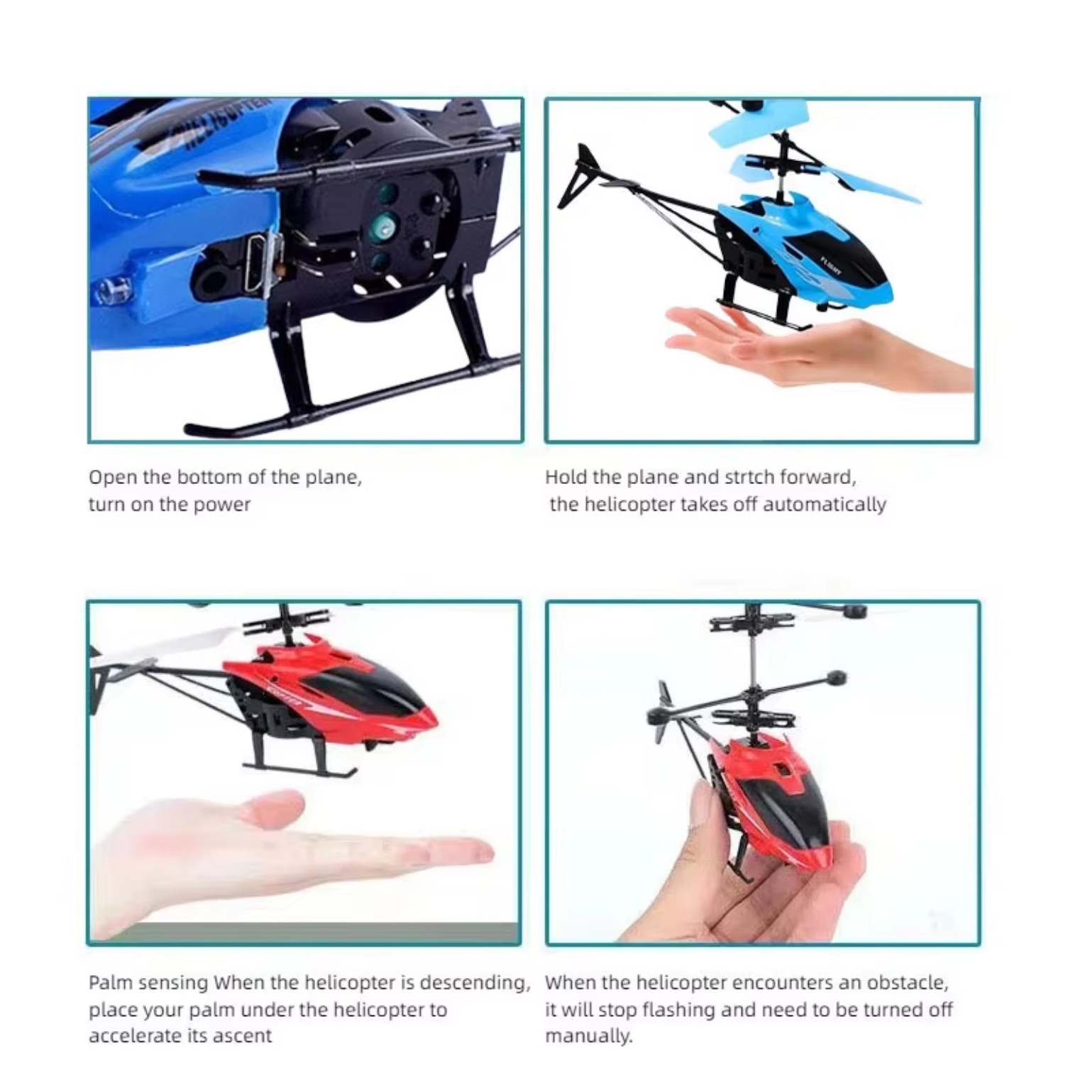 Rechargeable Mini RC Drone Helicopter Toy product image