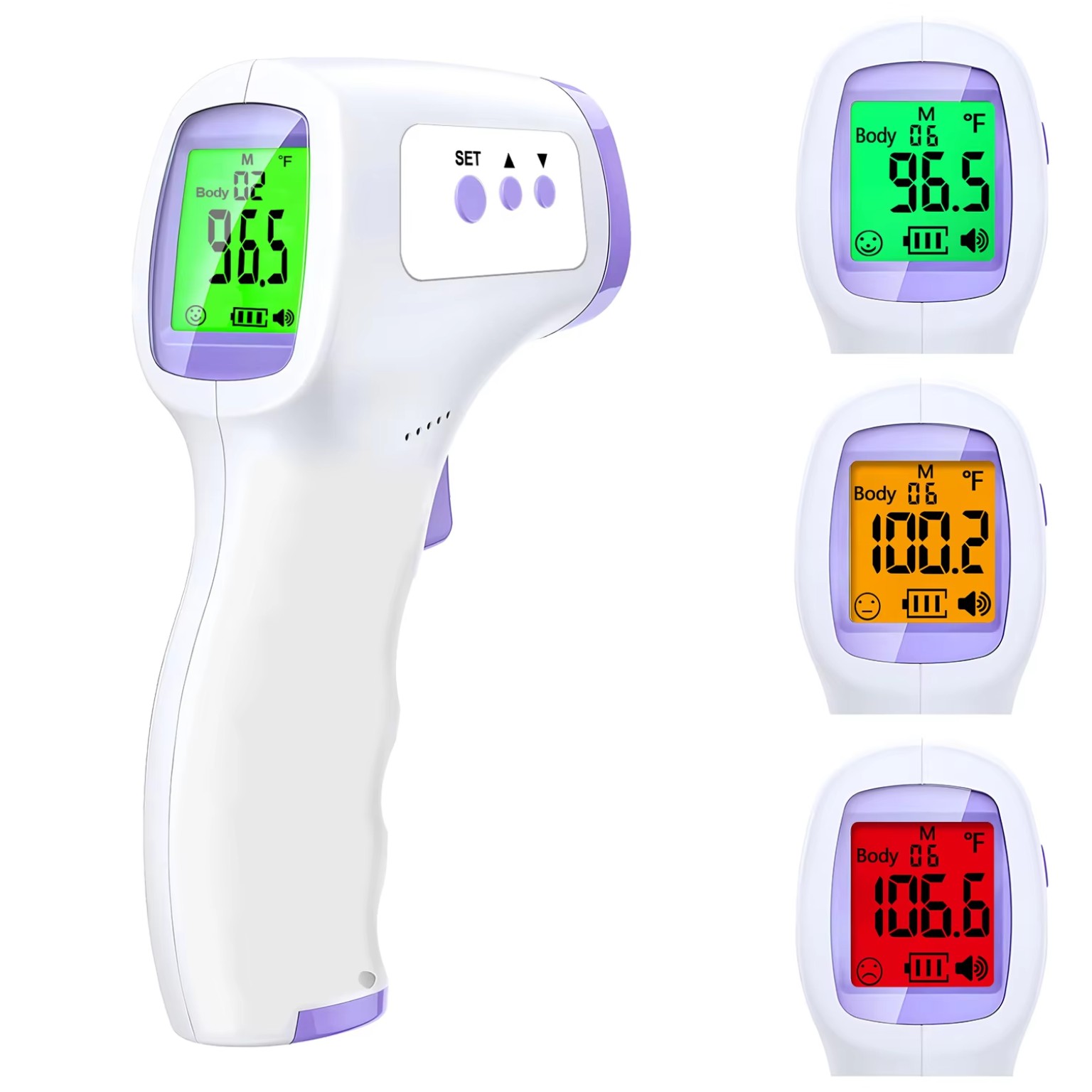 Digital Infrared Thermometer & Finger Pulse Oximeter product image