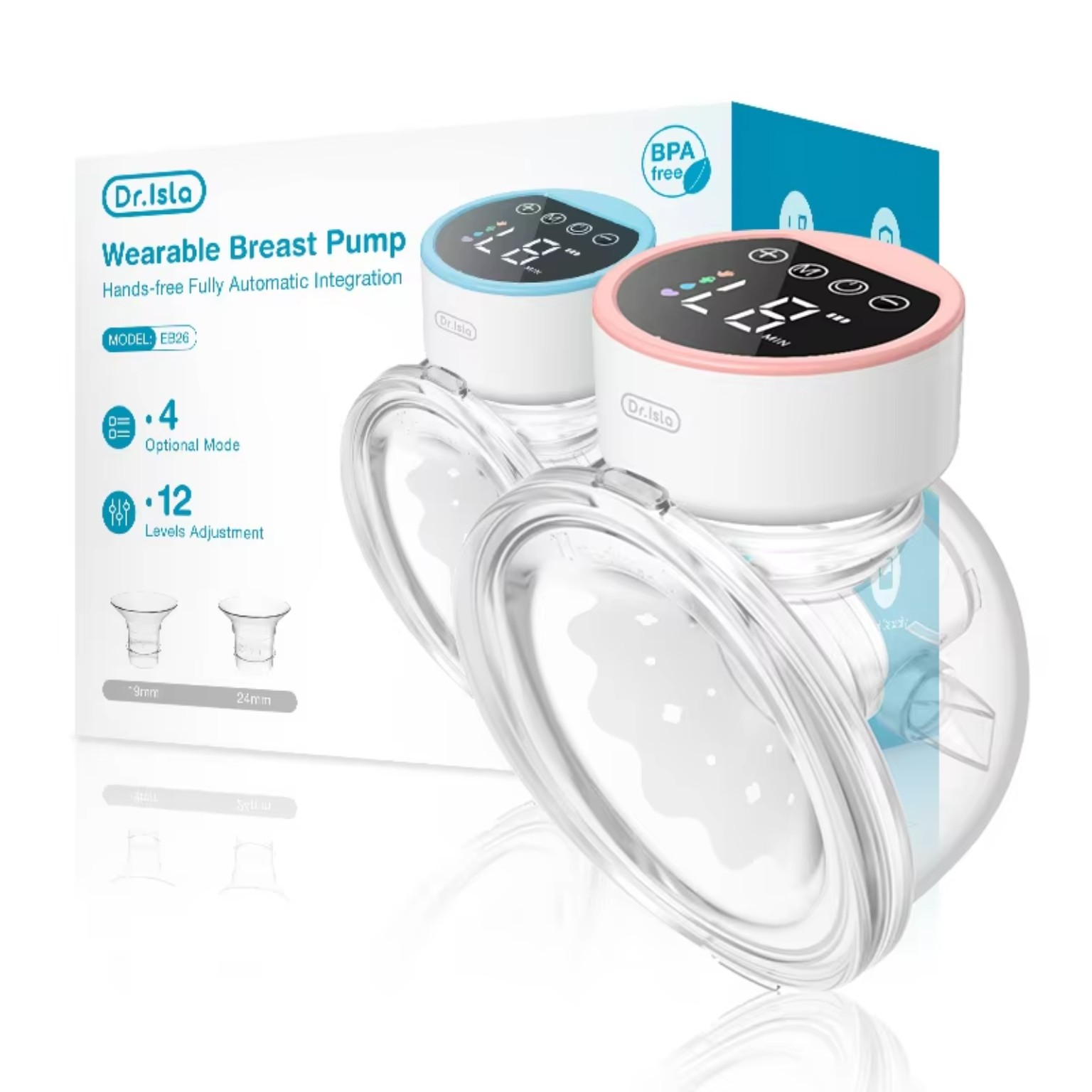 Wearable Electric Breast Pump – Hands-Free Portable product image